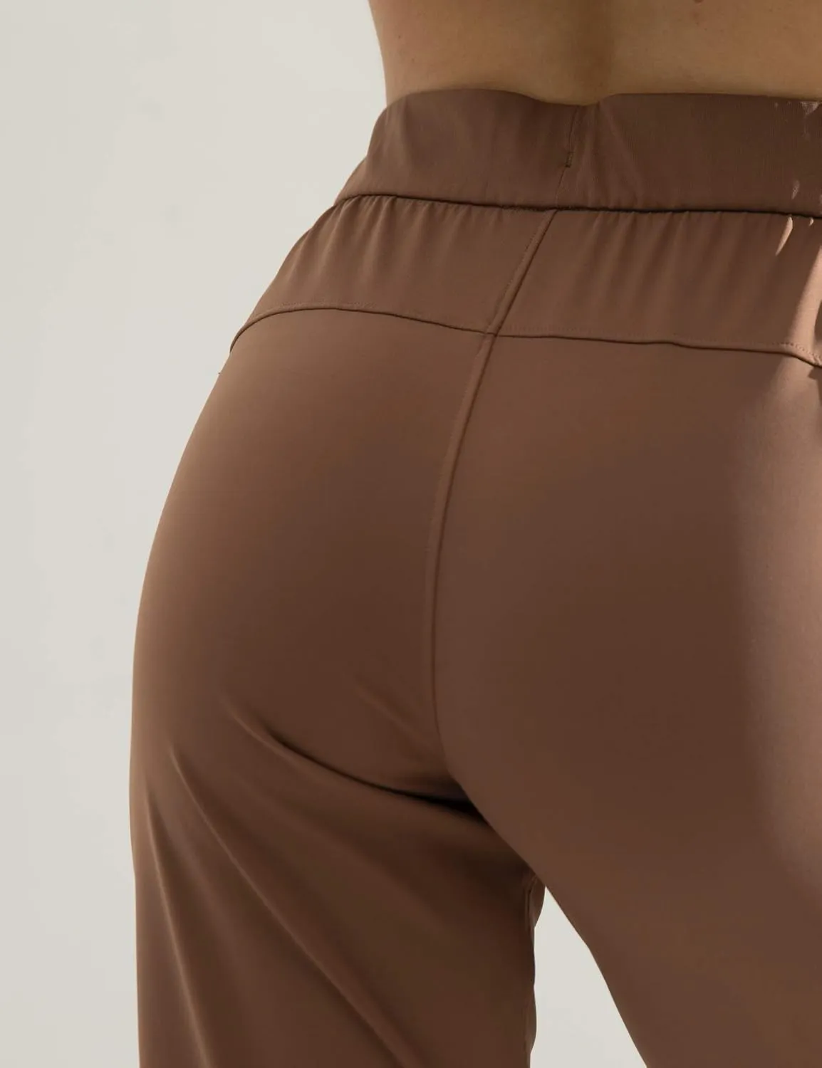 AJISAI Petite/Regular Women's 7/8 Joggers Travel Pants with Pockets Lounge Casual Stretch Workout Pants