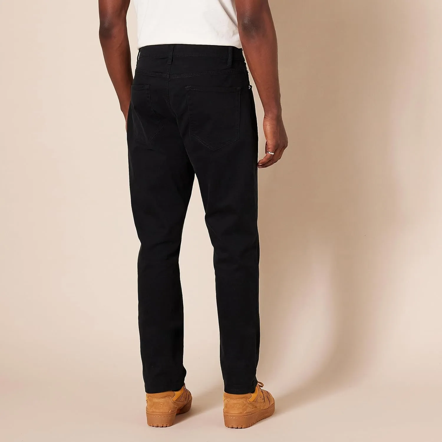 Amazon Essentials Men's Athletic-Fit Pants, 5-Pocket Stretch Twill Work, Big & Tall