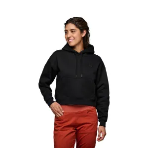 Black Diamond Crop Pullover Hoody - Women's (Size L)