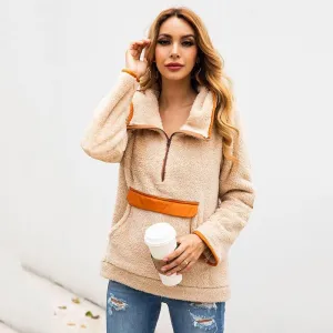 BrideLily Going out Regular Hooded Fur Coats
