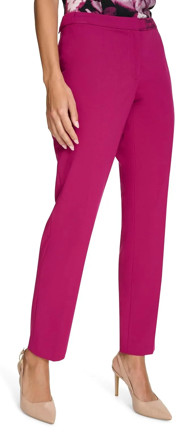 Calvin Klein Women's Infinite Stretch 3/4 Buttoned Sleeves Suits Blazer