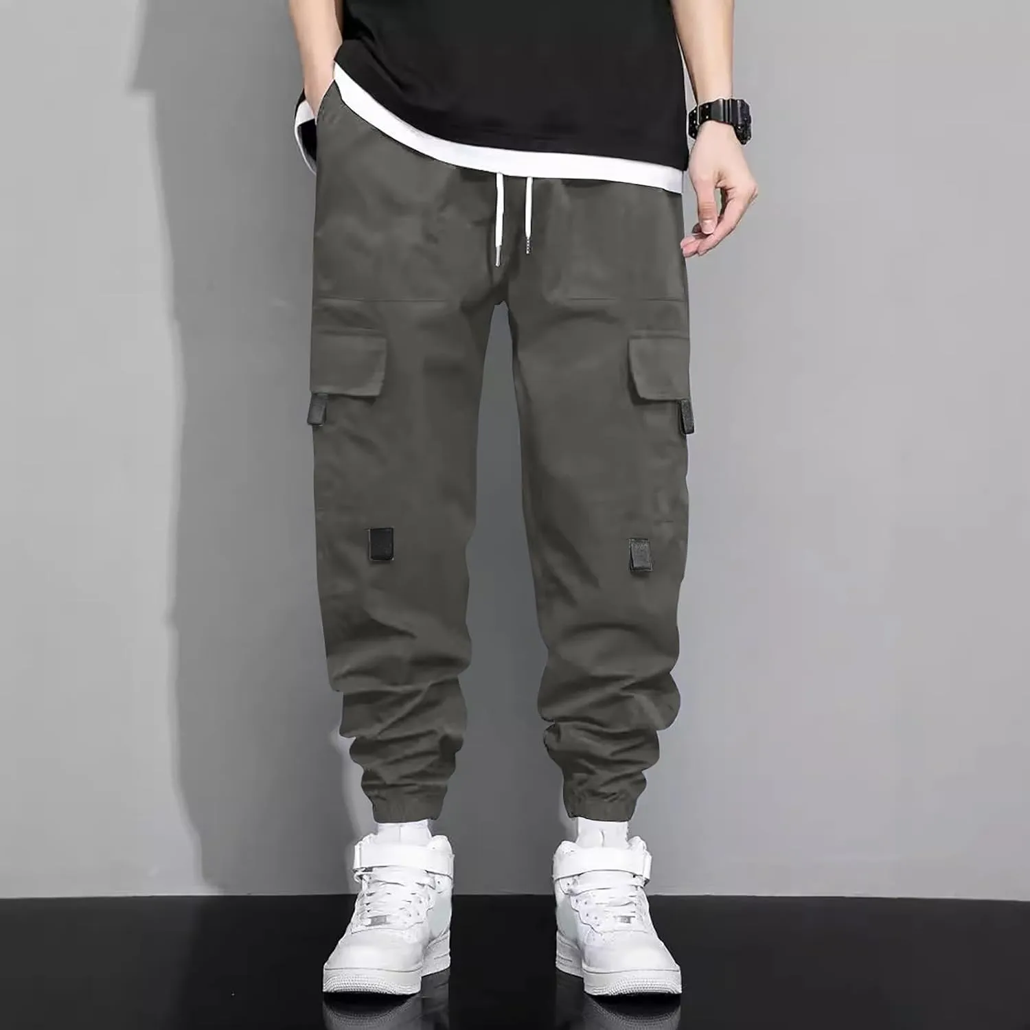Cargo Pants for Men 2025 Heavyweight Trendy Lightweight Stretch Outdoor Trousers Men