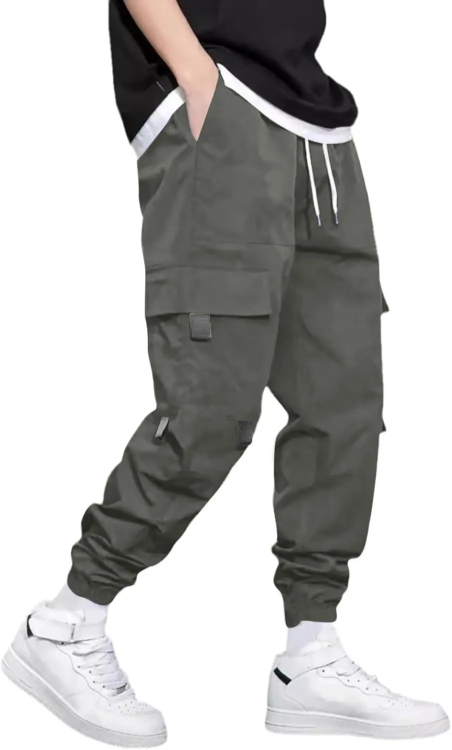 Cargo Pants for Men 2025 Heavyweight Trendy Lightweight Stretch Outdoor Trousers Men