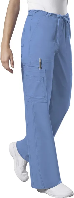 Cherokee Men & Women Scrubs Pant Workwear Core Stretch Drawstring Cargo 4043