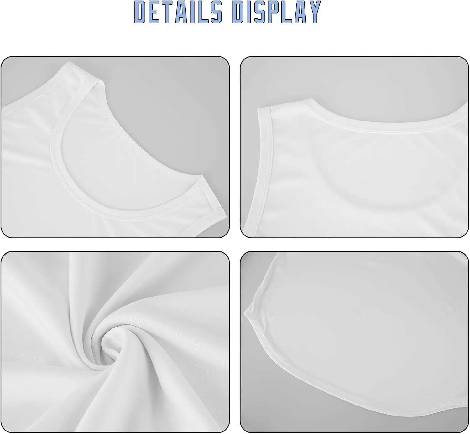 Custom Tank Tops Design Your Own Tank Tops All Over Print Sleeveless Shirts Personalized Photo Text Vest Tees for Men Women