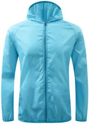 Cycling Jacket for Men Women UV Protection Shirts Windproof Packable Windbreaker Breathable Quick Dry Running Jackets