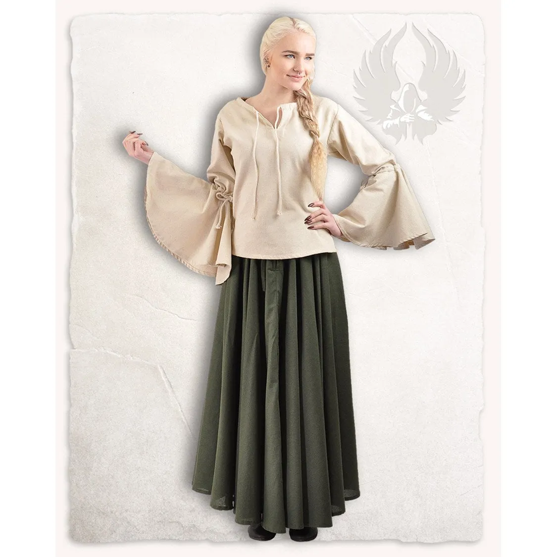 Eva blouse beige