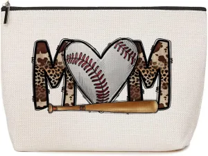 Gifts for Mom from Daughter Son Baseball Gifts Makeup Bag Baseball Accessories Mama Gifts Mom Gifts Thank You Gifts Mothers Day Birthday Gifts for Woman Baseball Lovers Fans Momma Friend