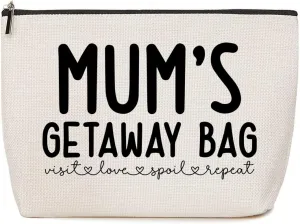 Gifts for Mom Makeup Bag Mum Gifts Mom Gifts Mom Birthday Gifts Mom Gift Mothers Gift Best Mom Ever Gifts for Women Mama Mummy Mammy to Be Stepmom Christmas Retirement Best Moms Gifts Cosmetic Bag