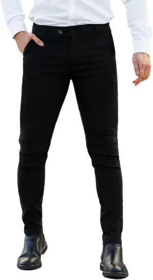 GINGTTO Mens Dress Pants Slim Fit Stretch Formal Pants for Men