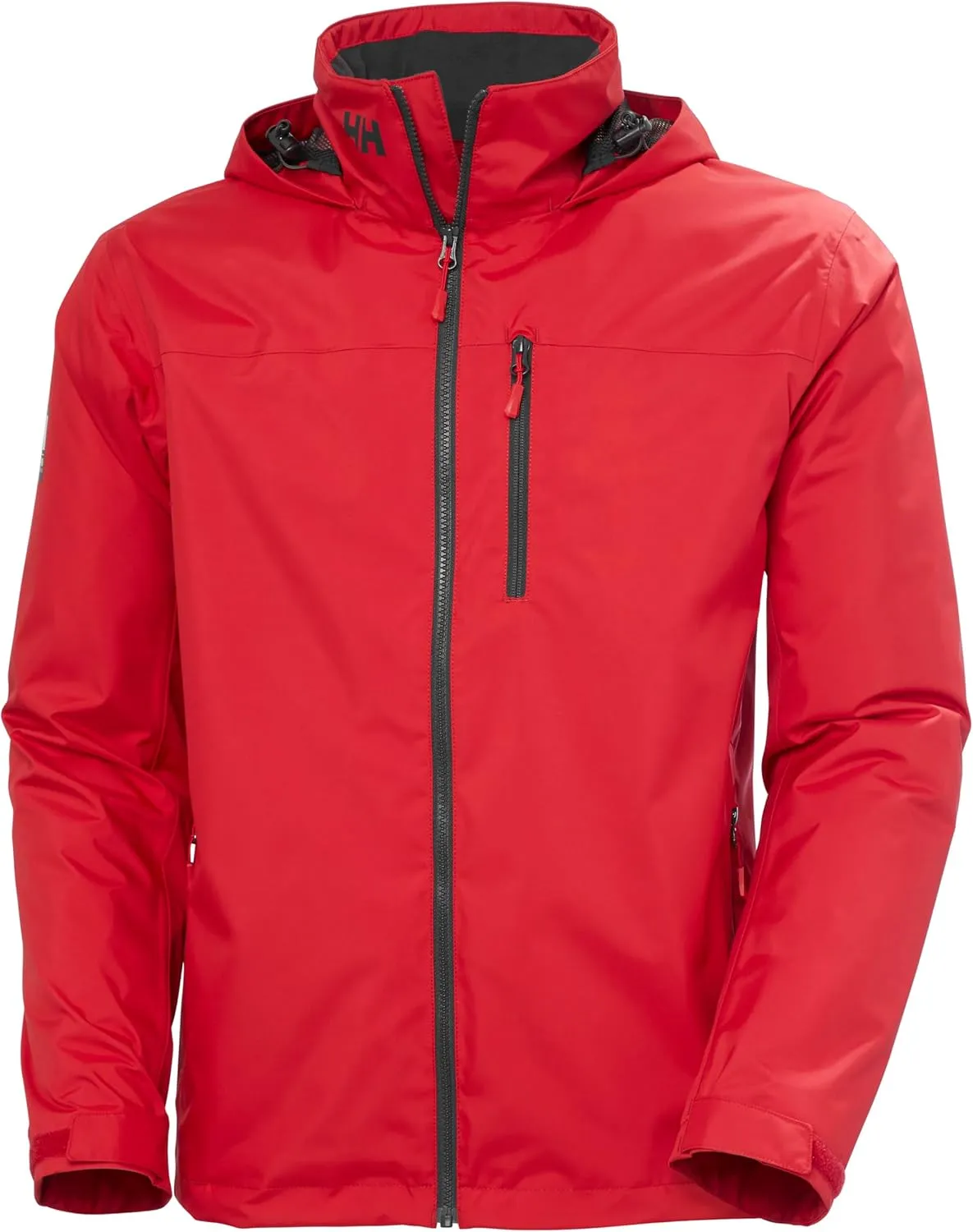 Helly-Hansen Crew Hooded Midlayer 2.0 Waterproof Jackets for Men with Insulated Windproof Sailing Fabric and Packable Hood