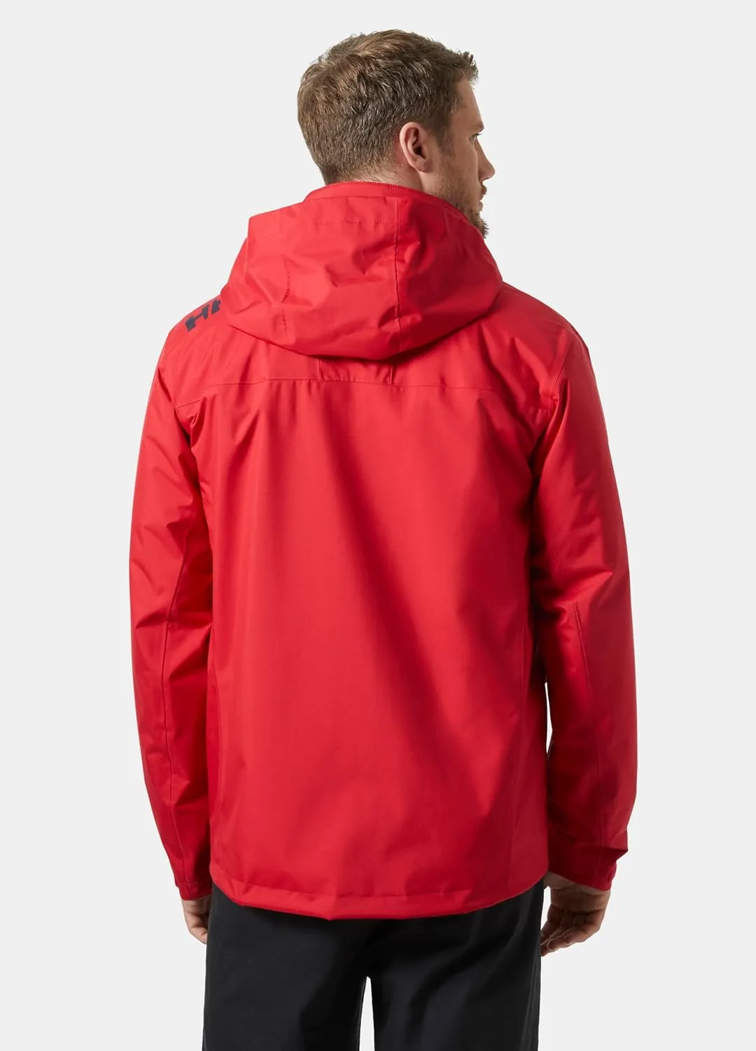 Helly-Hansen Crew Hooded Midlayer 2.0 Waterproof Jackets for Men with Insulated Windproof Sailing Fabric and Packable Hood