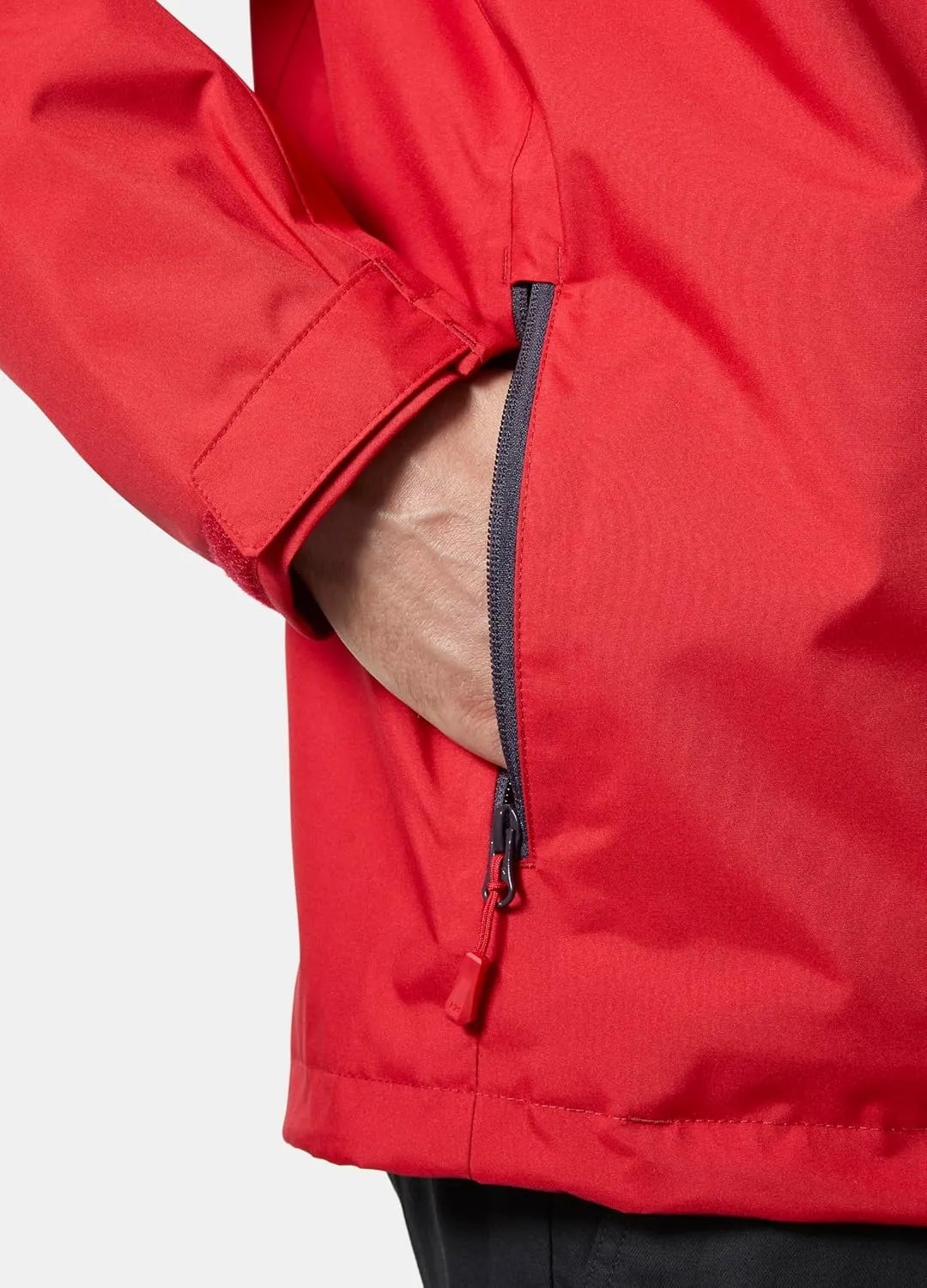 Helly-Hansen Crew Hooded Midlayer 2.0 Waterproof Jackets for Men with Insulated Windproof Sailing Fabric and Packable Hood