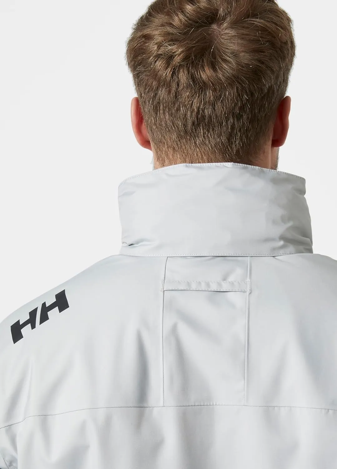Helly-Hansen Crew Hooded Midlayer 2.0 Waterproof Jackets for Men with Insulated Windproof Sailing Fabric and Packable Hood