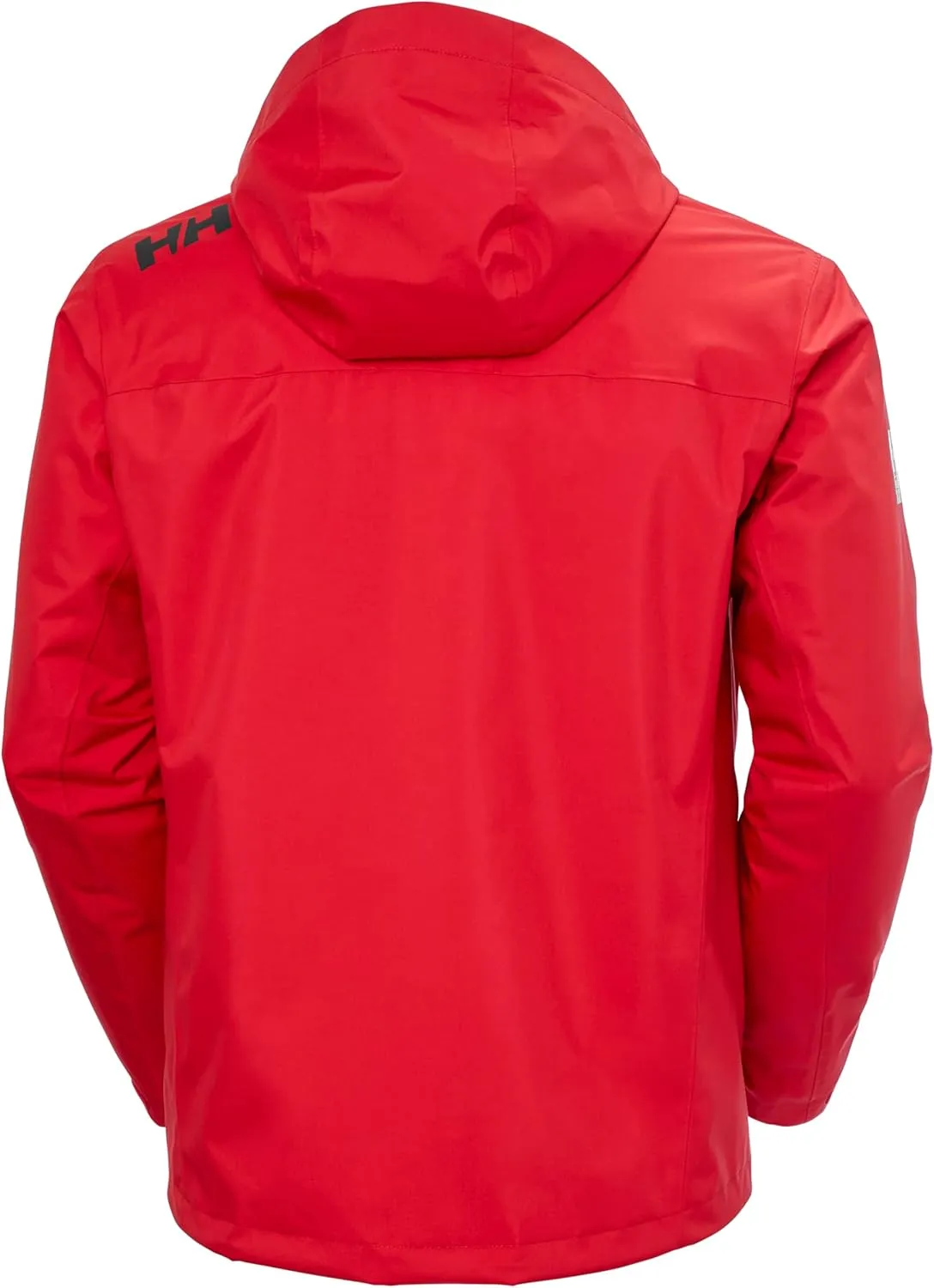 Helly-Hansen Crew Hooded Midlayer 2.0 Waterproof Jackets for Men with Insulated Windproof Sailing Fabric and Packable Hood