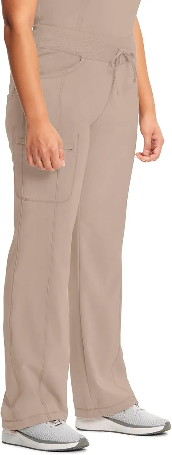 Infinity by Cherokee Straight Leg Drawstring Women Scrub Pants 360 Stretch with 4 Pockets -1123A