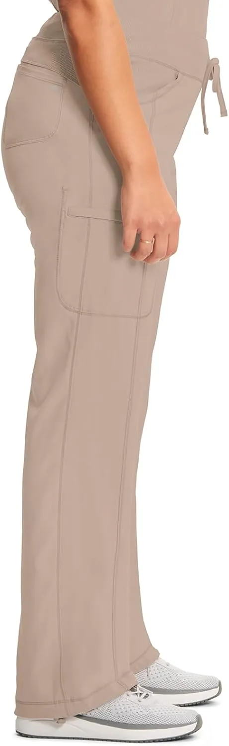Infinity by Cherokee Straight Leg Drawstring Women Scrub Pants 360 Stretch with 4 Pockets -1123A