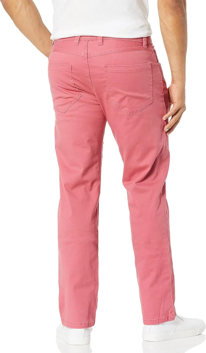IZOD Men's Saltwater Stretch Flat-Front Chino Pants