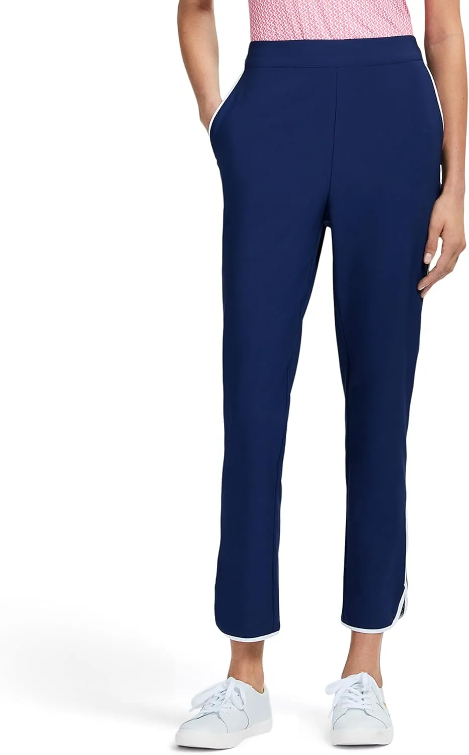IZOD Women's Athletic Pants Performance Stretch Travel Golf