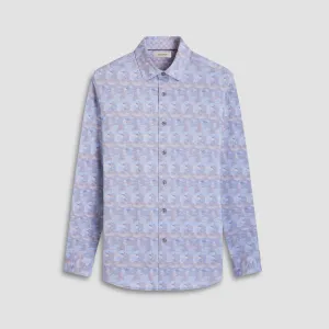 Jimmy Double-Sided Abstract & Check OoohCotton Shirt
