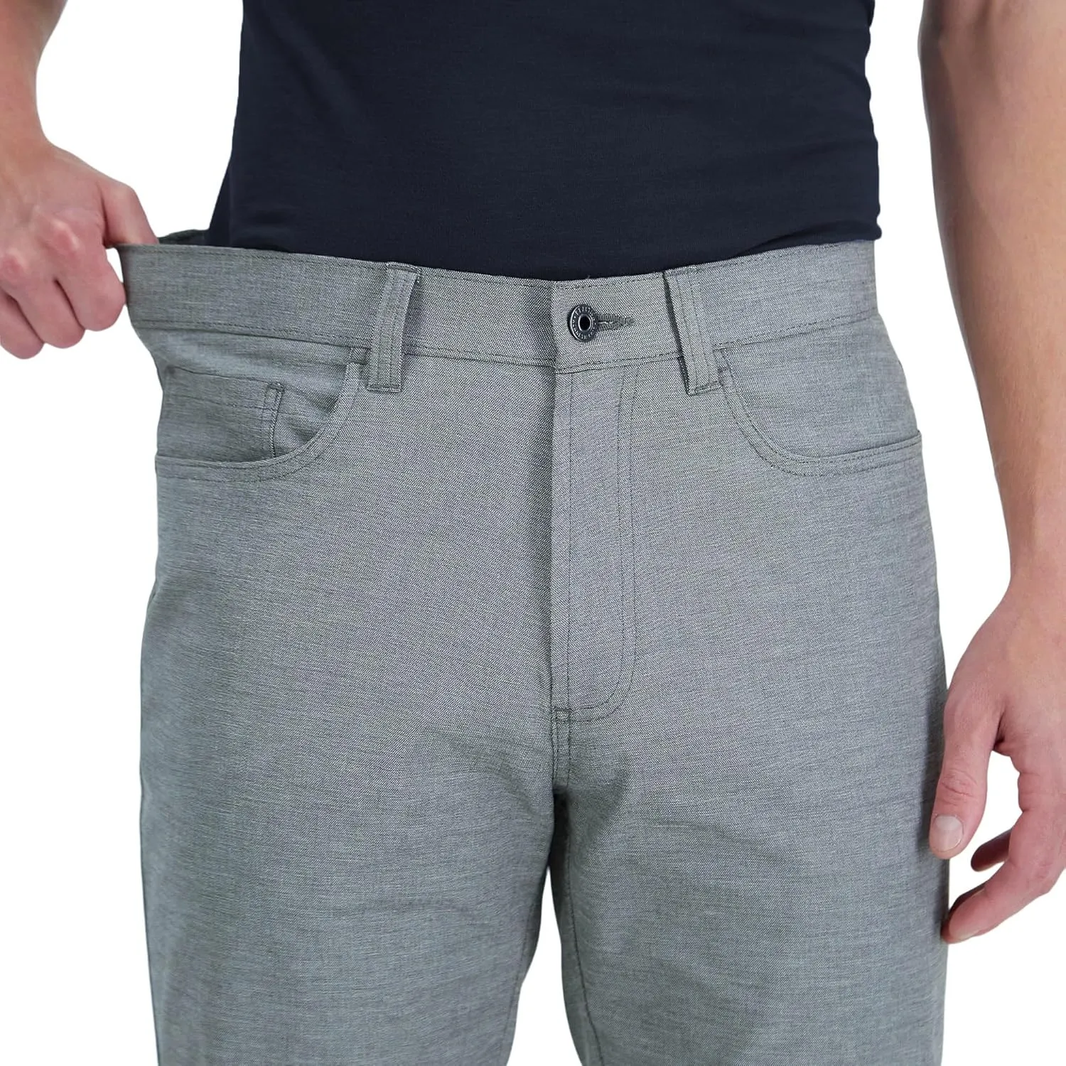 Kenneth Cole Men's Slim Fit Stretch Casual Pant