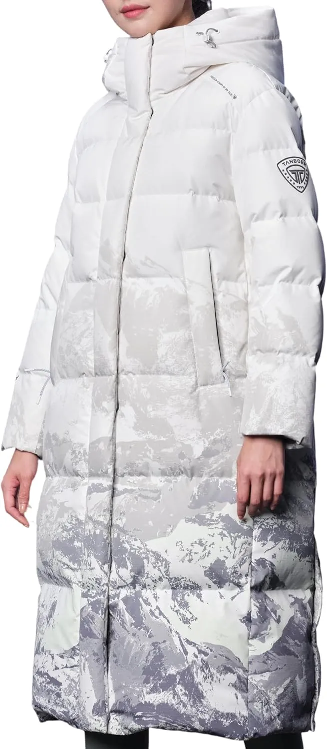 Long Puffer Coat Women Winter Jacket Thicken Windproof Down Coats for Womens Hooded Warm Quilted Jackets
