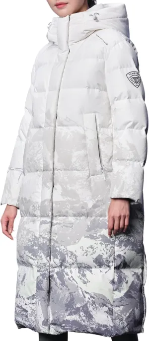 Long Puffer Coat Women Winter Jacket Thicken Windproof Down Coats for Womens Hooded Warm Quilted Jackets