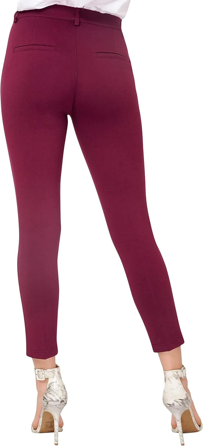 Marycrafts Women's Pull On Stretch Yoga Dress Business Work Pants