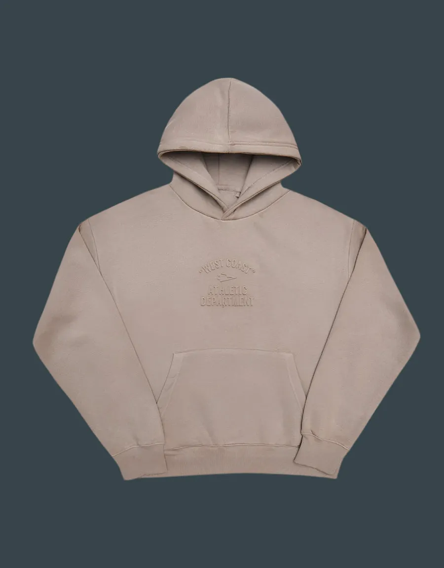 Men's Fleece Pullover Hoodie- Steel Grey