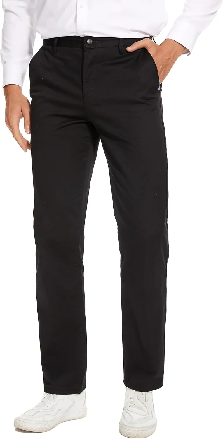 Men's Slim-Fit Stretch Cotton Fashion Tapered Casual Chino Pants