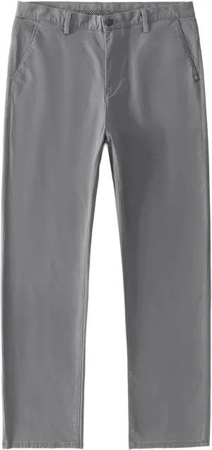 Men's Slim-Fit Stretch Cotton Fashion Tapered Casual Chino Pants