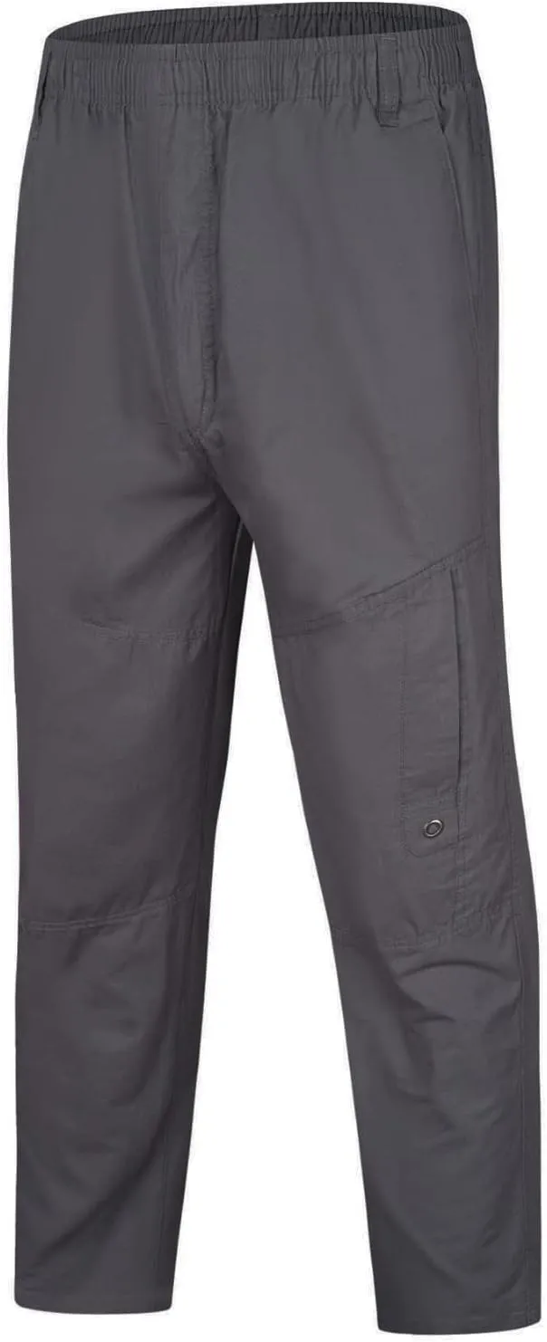Mens Tactical Pants Stretch Flex Casual Hiking Pants Workout Stretch Outdoor Twill Track Sweatpants Multi Pockets