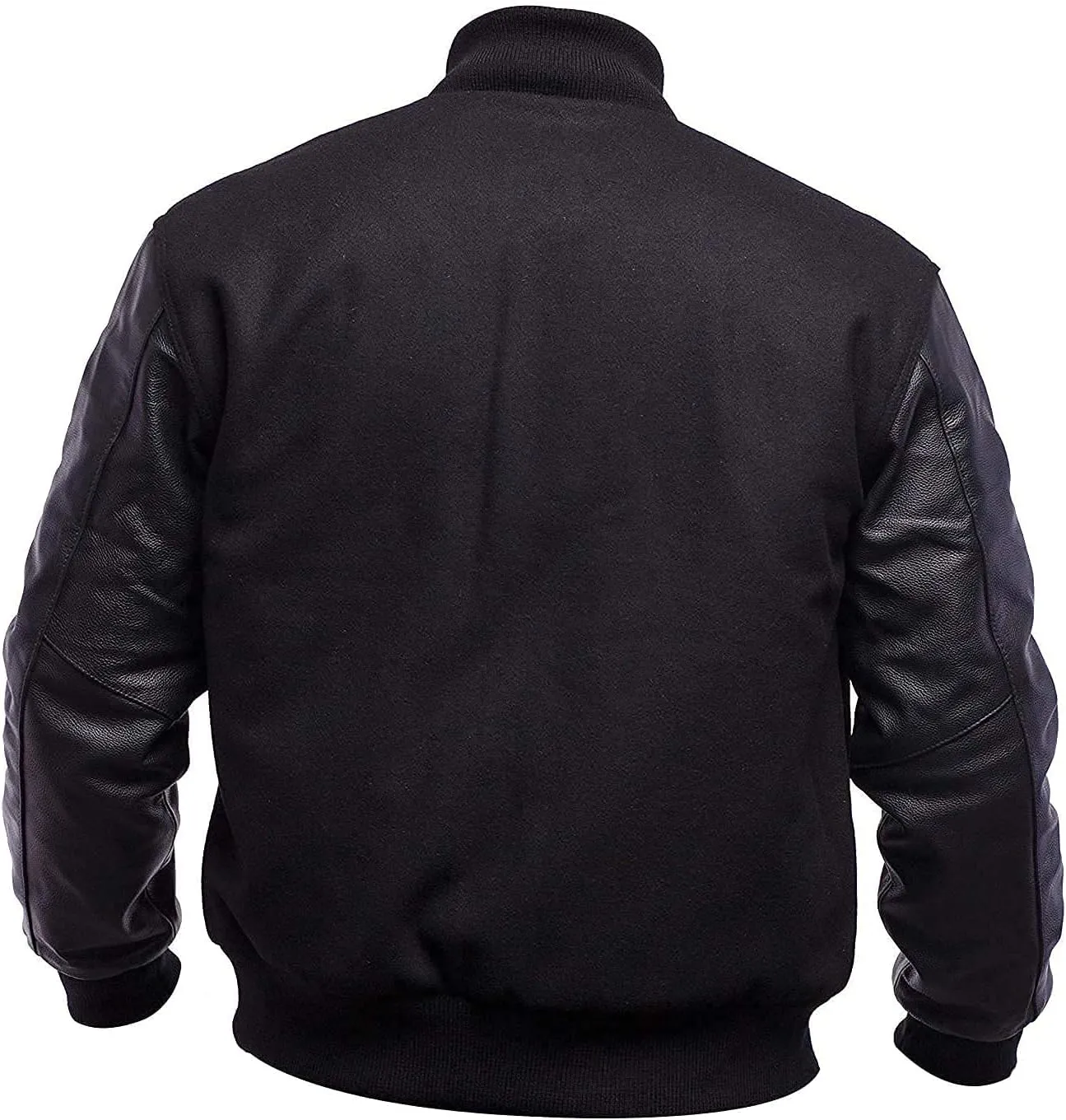 Men's Varsity Lettermans Jacket - School College Letterman Baseball Bomber Jackets for Men