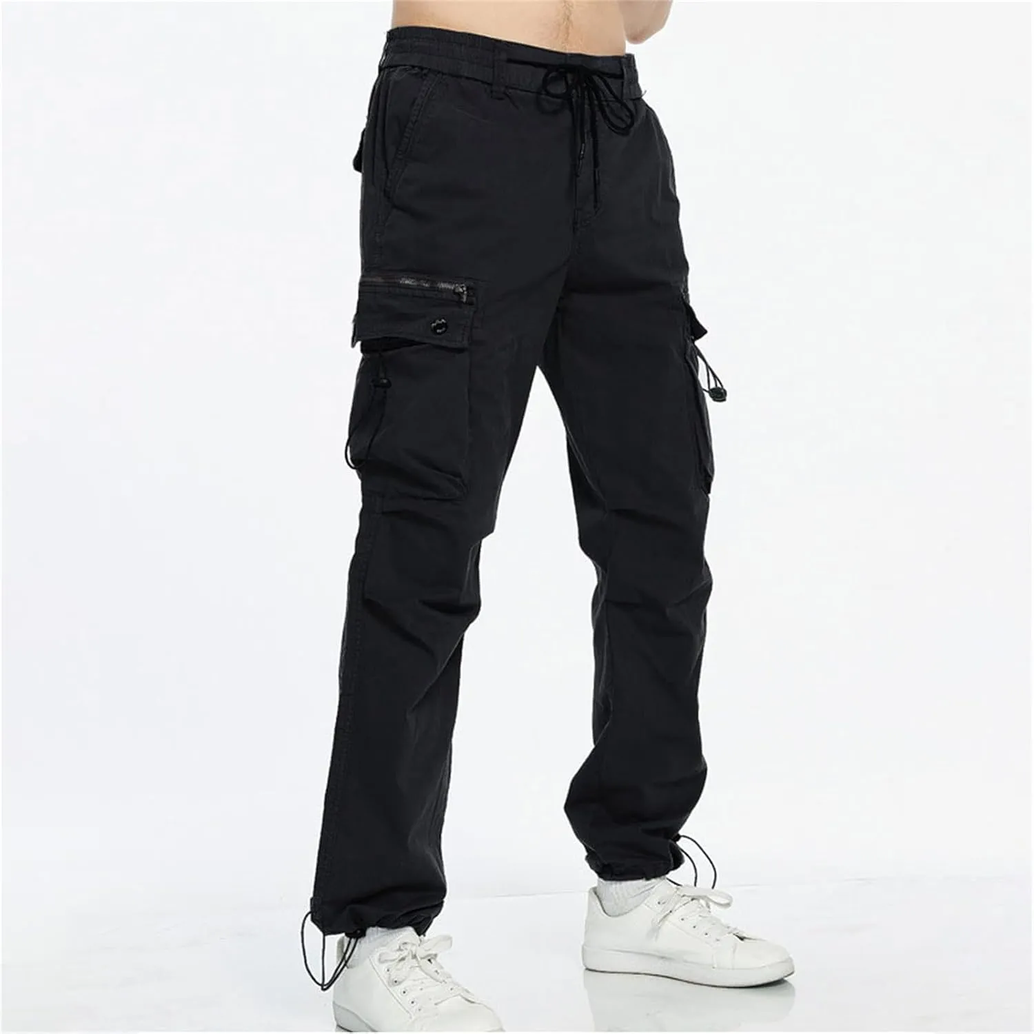 MIDOO Golf Pants Men Stretch Relaxed Fit Casual Athletic Pants Flex Stretch Loose Straight Sweatpants Work Hiking Pants
