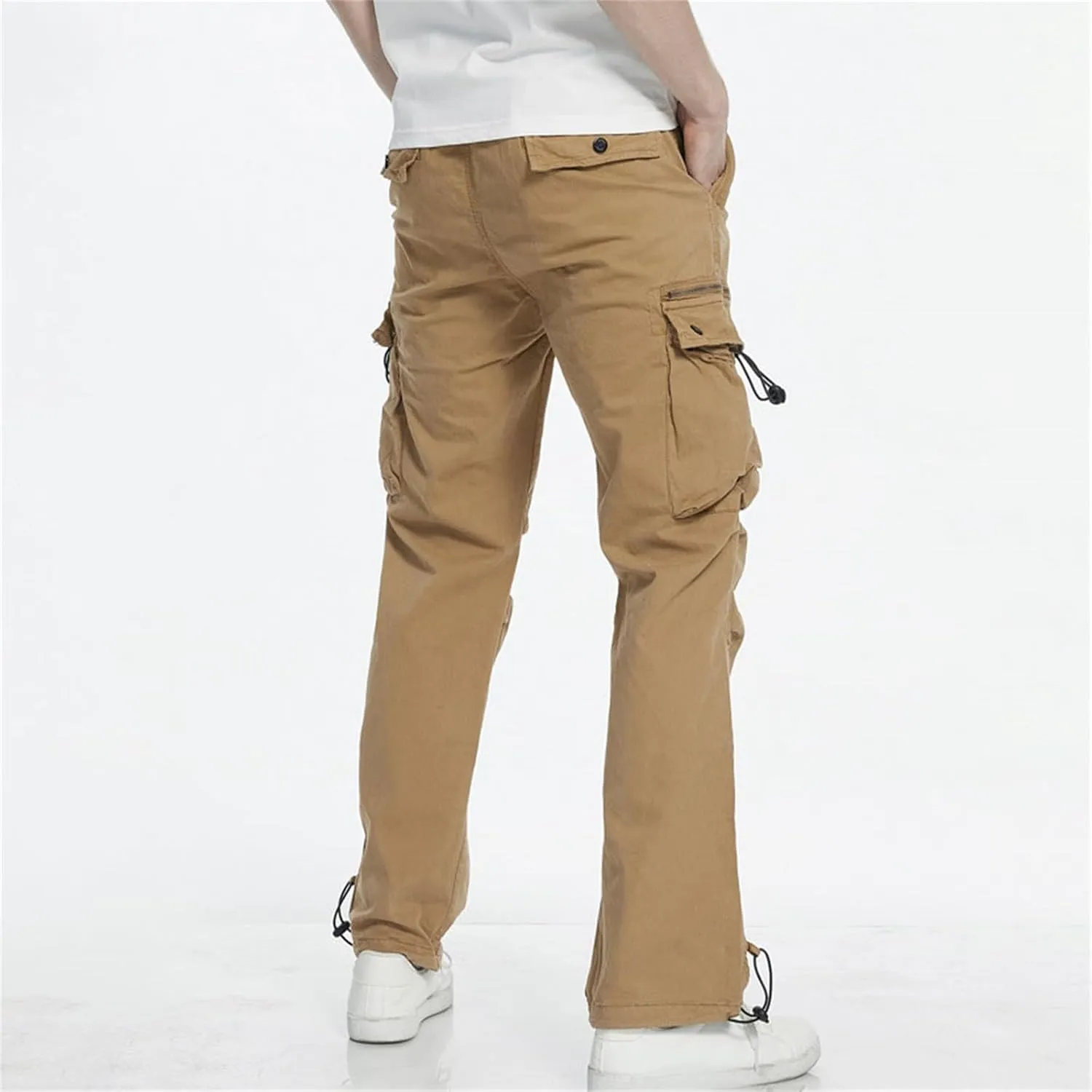 MIDOO Golf Pants Men Stretch Relaxed Fit Casual Athletic Pants Flex Stretch Loose Straight Sweatpants Work Hiking Pants