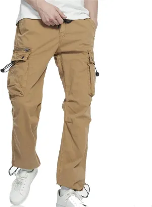 MIDOO Golf Pants Men Stretch Relaxed Fit Casual Athletic Pants Flex Stretch Loose Straight Sweatpants Work Hiking Pants