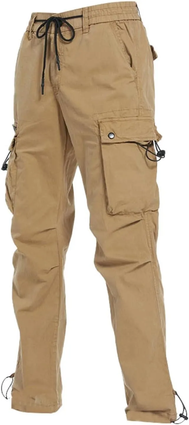 MIDOO Golf Pants Men Stretch Relaxed Fit Casual Athletic Pants Flex Stretch Loose Straight Sweatpants Work Hiking Pants