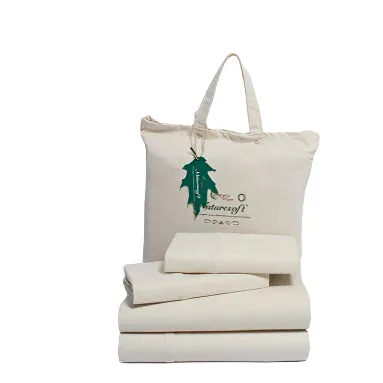 Organic Cotton-Flannel Z-Hem Sheet Set