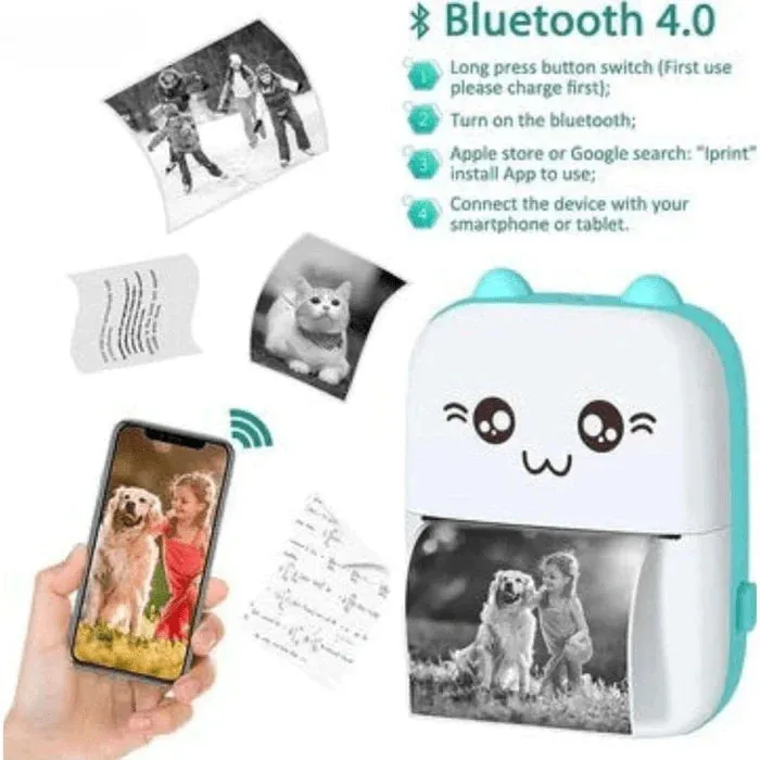 RECHARGEABLE MINI THERMAL PRINTER
