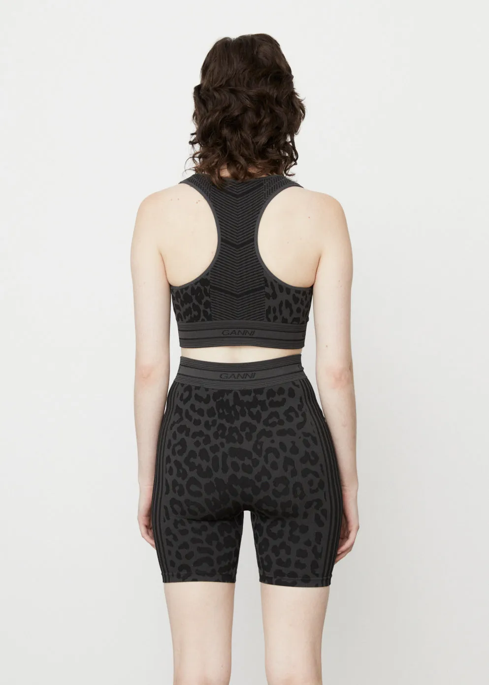 Seamless Jacquard Bra