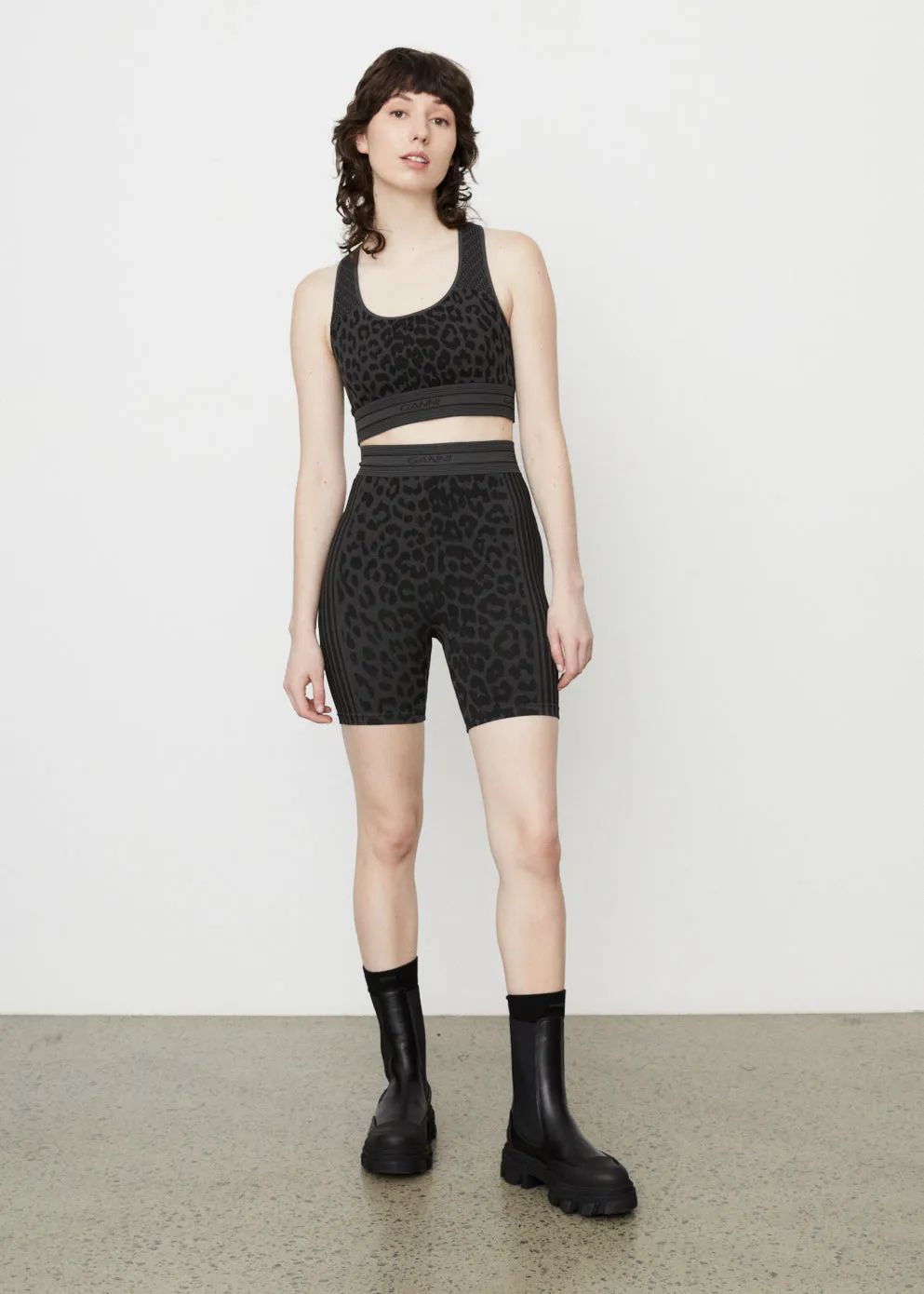 Seamless Jacquard Bra