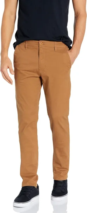 Southpole Men's Flex Stretch Basic Long Chino Pants