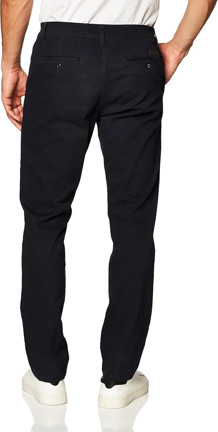 Southpole Men's Flex Stretch Basic Long Chino Pants