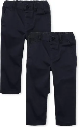 The Children's Place Baby Boys' and Toddler Stretch Skinny Chino Pants