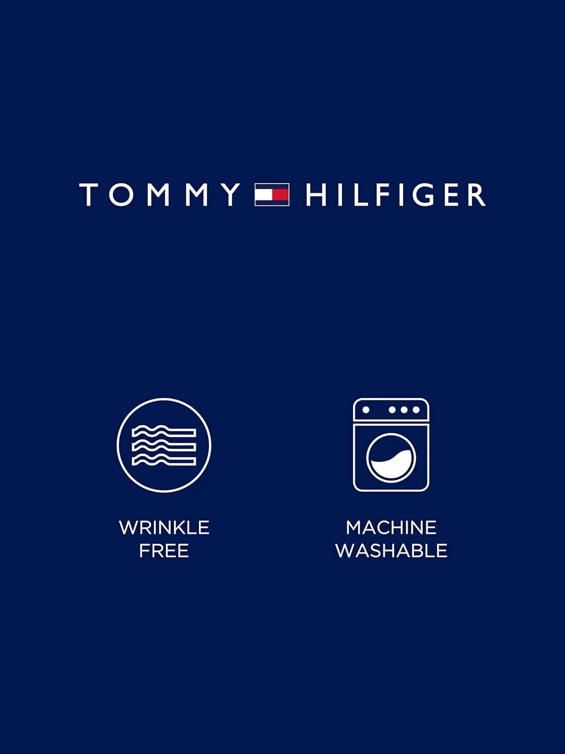 Tommy Hilfiger Men's Regular Fit Non Iron Gingham Dress Shirt - Amazon Exclusive