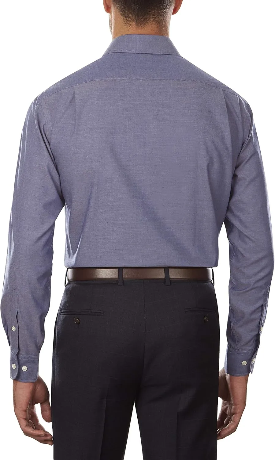 Tommy Hilfiger Men's Regular Fit Non Iron Solid Dress Shirt - Amazon Exclusive