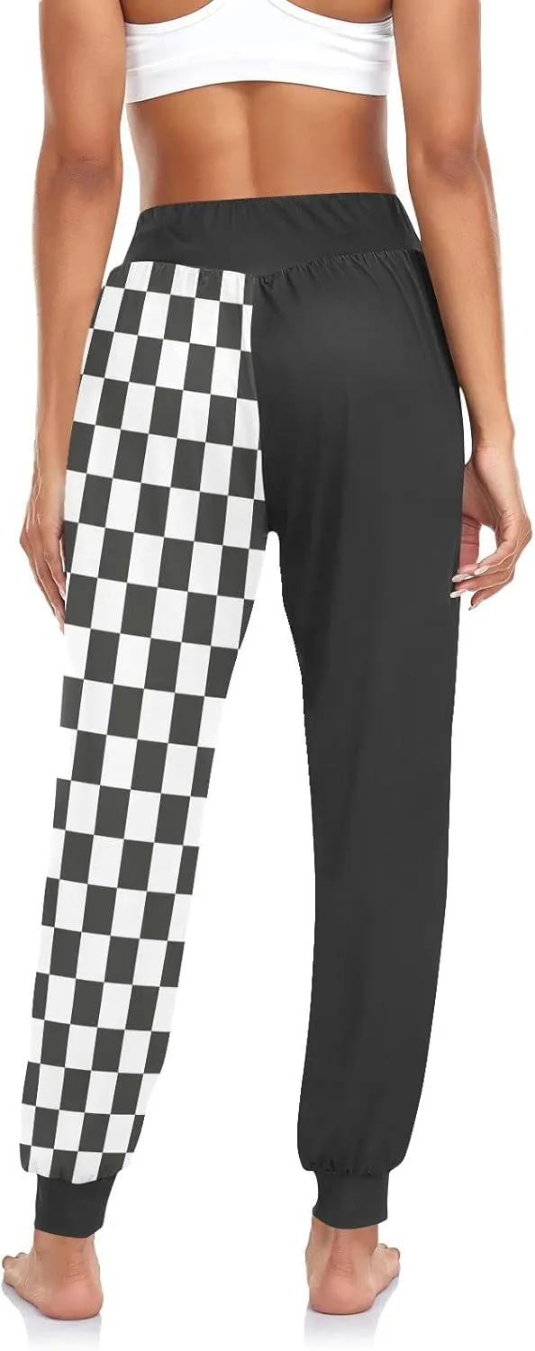 Women Yoga Pants High Waisted Stretch Loose Boho Trousers Sports Dance Harem Pants