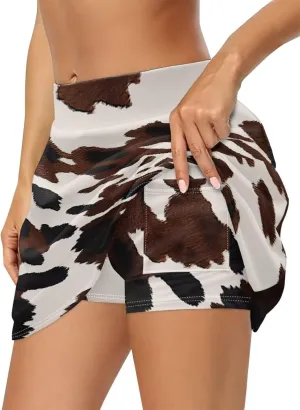 Womens Tennis Skirts High Waisted Golf Skorts with Pockets Athletic Skorts Summer Clothes XS-3XL